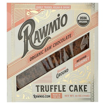 Rawmio, 有機未加工巧克力松露蛋糕，28 盎司（794 克）