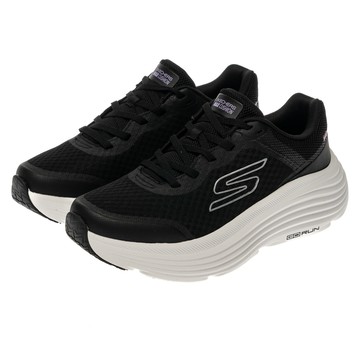 SKECHERS 女鞋 慢跑系列 GO RUN MAX CUSHIONING ENDEAVOUR 寬楦款 - 129470WBKW
