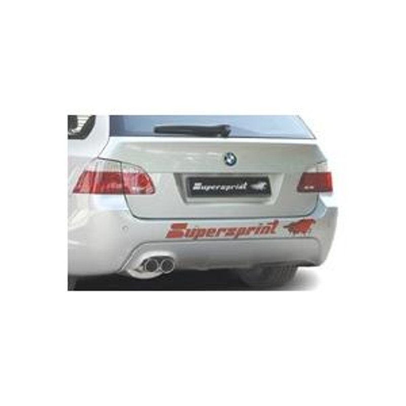 週間売れ筋 Supersprint 630i リアマフラー 〇-〇120x80mm BMW  E60  :SS-788505--788535:SPORT 550i ○○80mm Supersprint 