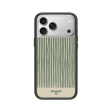 iPhone 17 Pro Max Mod NX -邊框背蓋組合 (相機按鈕) 黑 - Knock Knock A2Z - 森林的線條