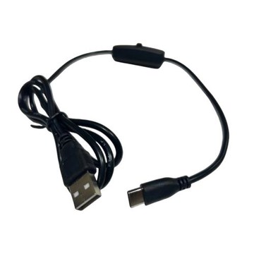 5V3A帶開關USB轉Type-c充電線樹莓派4B電源線帶501按鍵開關1.5米