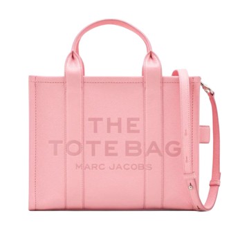 皮革中號托特包