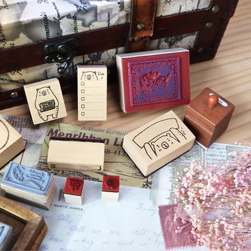 Ching Ching X 簡單生活系列 CZ-462 禾木印章組