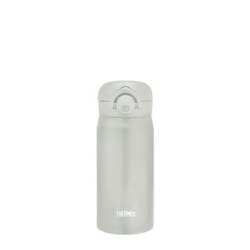 【THERMOS膳魔師】輕巧變保溫瓶_JNR-351系列_350ml_淺灰色