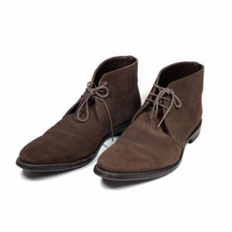 リーガル 靴 レザー ブーツ チャッカブーツ ダークブラウン スエード ショートブーツ 25 0cm 紳士用 メンズ Regal 中古 通販 Lineポイント最大1 0 Get Lineショッピング