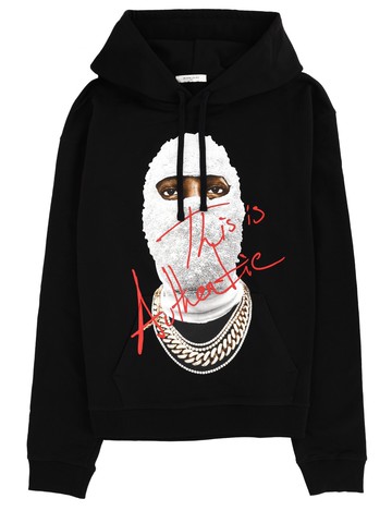 ih nom uh nit sweatshirt with print