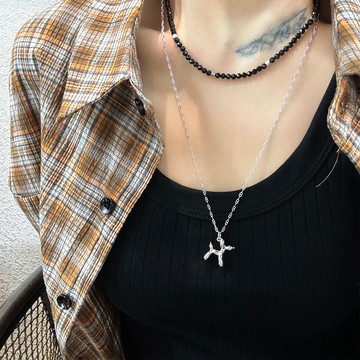 Eira Accessory 氣球貴賓狗項鍊‧925純銀項鍊‧韓系 貴賓狗 項鍊 造型 送禮 CXL0010A