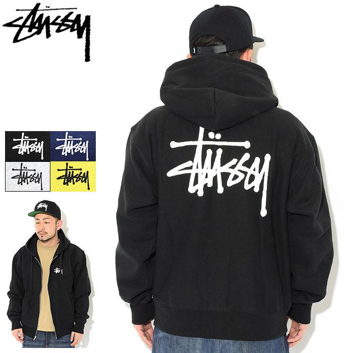 ステューシー パーカー ジップアップ STUSSY メンズ