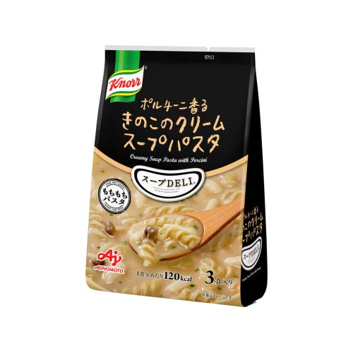 味の素　スープデリ　きのこクリームパスタ　91.8g(3食)×6個