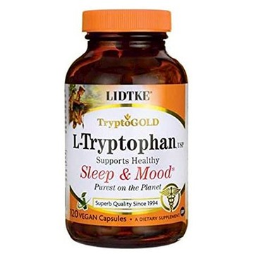 L-Tryptophan 120 Veg Caps by Lidtke