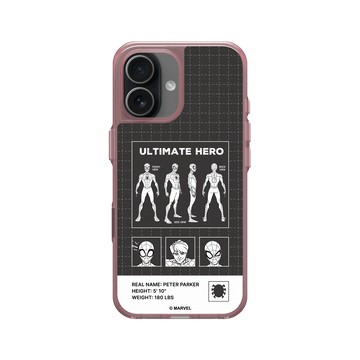 iPhone 17 Clear (相機按鈕) 晶醺玫 - 蜘蛛人 Spider-man - 蜘蛛人 - 超級英雄檔案