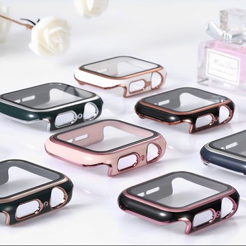 殼膜一體 適用 Apple Watch S11 10 9 8 7 6 5 SE 蘋果手錶保護殼 45mm 42/46mm