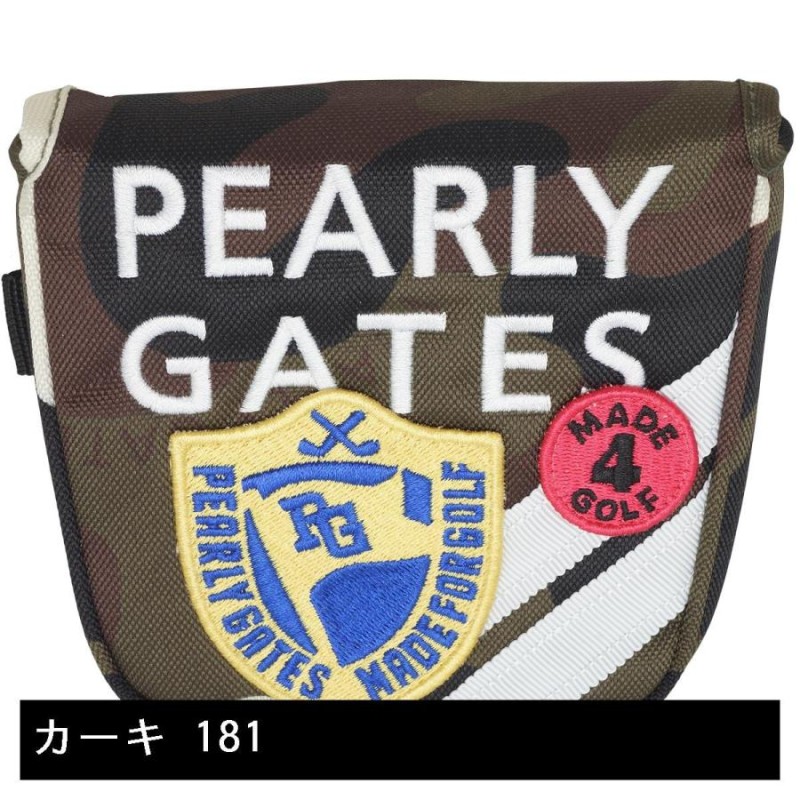 パーリーゲイツ PEARLY GATES ワッペン カモ柄 ヘッドカバー