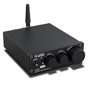 飛想502E-L藍牙數字功放HIFI發燒大功率75W*2迷你桌面小型功放機