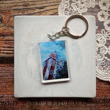 香港風景鎖匙扣-鐘樓