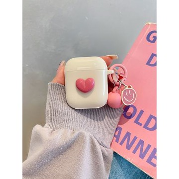 馬卡龍簡約純色愛心AirPodspro保護套蘋果無線藍牙耳機保護殼airpods1/2/3代日韓小眾高級感pro2高級感新款潮