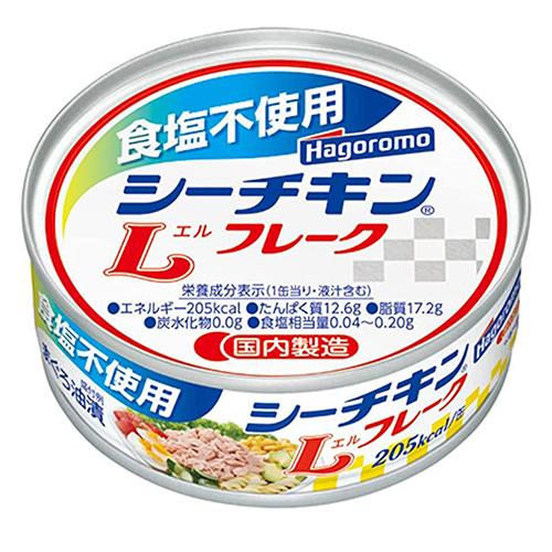 (はごろもフーズ　食塩不使用 シーチキンLフレーク　缶詰（70g）×24個