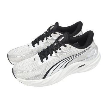 Puma 慢跑鞋 Velocity Nitro 4 AP 男鞋 灰 黑 氮氣中底 緩衝 運動鞋 312635-02