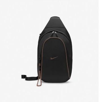 NIKE 耐吉 8L 男 女 後背包 黑色系-NK NSW ESSENTIALS SLING BAG-DJ9796010