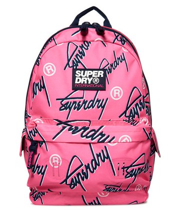 Superdry Women's Women's Super Crew Montana Rucksack Pink / Fluro Pink - Size: 1SIZE