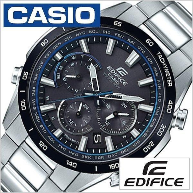 カシオ エディフィス 腕時計 CASIO EDIFICE 時計 メンズ ブラック EQW-T650DB-1AJF | LINEブランドカタログ