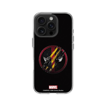 iPhone 16 Pro Clear 透明 - 迪士尼-漫威 Marvel - 死侍與金鋼狼-Logo