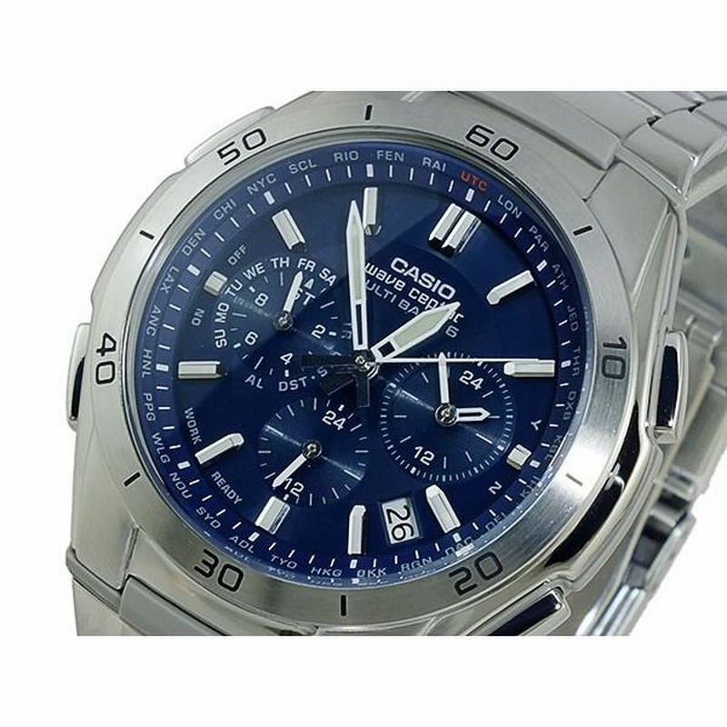 【CASIO】ウェーブセプター 電波ソーラー WVQ-M410DE-2A2JF WAVE（CASIO） カシオ 電波 ソーラー 腕時計 メンズ WVQ-M410DE