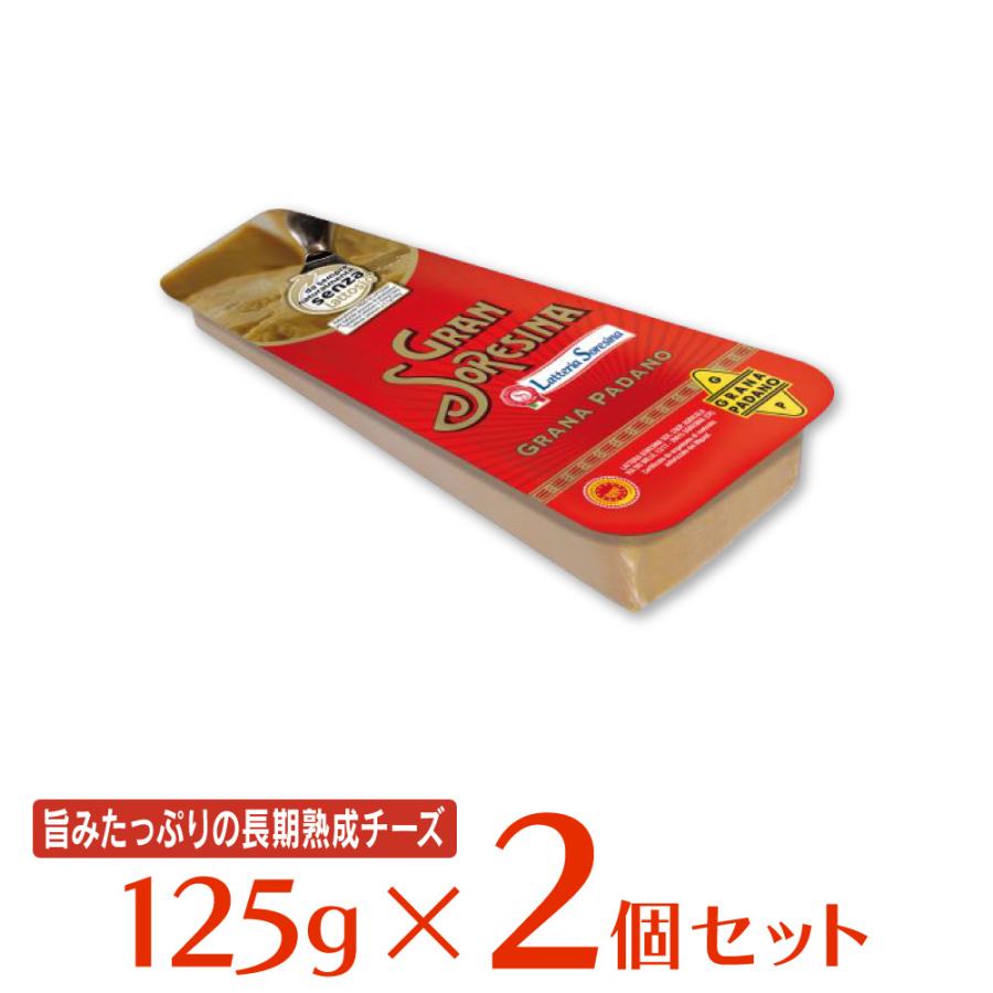 冷蔵 チェスコ グラナ パダーノ 125g×2個