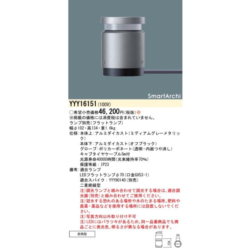 新商品!新型 NNY20368LE1 パナソニック施設照明 LED 屋外灯 防犯灯