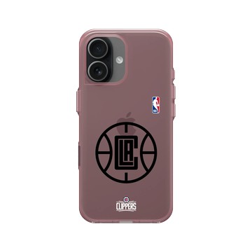 iPhone 17 Clear (相機按鈕) 晶醺玫 - NBA - B&W-洛杉磯快艇 L.A. Clippers B&W - Light