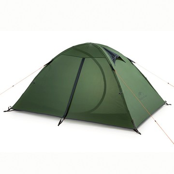 【Naturehike】超輕20D矽膠雙人帳篷 攻頂帳 Z006-P 森林綠 原廠公司貨一年保固