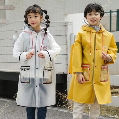 子供用 キッズ レイン 女の子 男の子 レインポンチョ 透明色 カッパ フード 新学期用 子どもレイン ランドセル 通販 Lineポイント最大get Lineショッピング