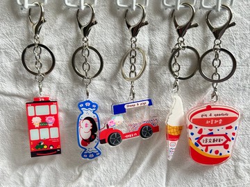 城市小旅行壓克力鎖匙扣系列香港特色版