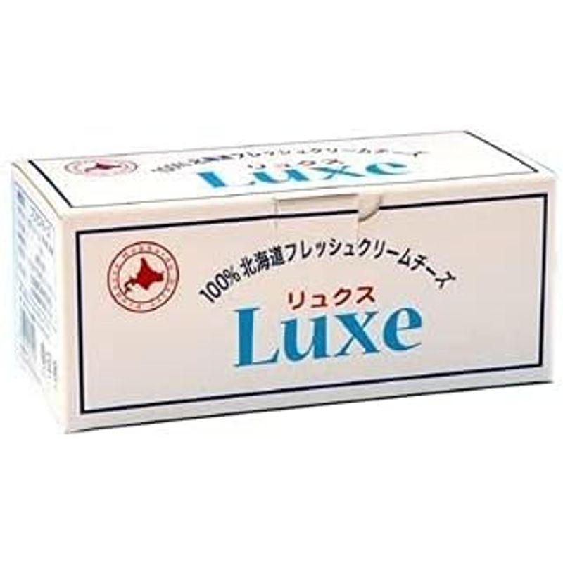 北海道乳業 Luxeリュクスクリームチーズ 1kg x12個セット (冷蔵)