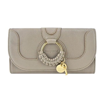 SEE BY CHLOE HANA系列翻蓋長夾（灰色）_廠商直送