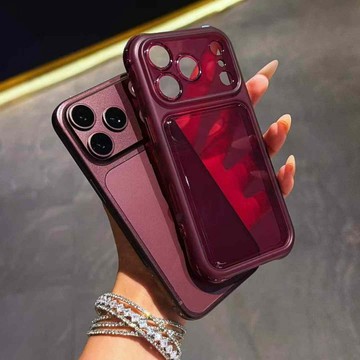 真氣囊TPU防摔 大視窗氣墊簡約軟殼 適用於 iPhone 18 17 16 15 14 13 12Promax 手機殼