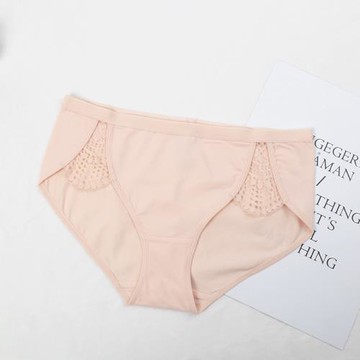 新款2020簡約果色純色綿柔舒適無痕少女甜美女士內褲三角透氣性感