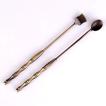 聚緣閣合金佛堂供具香爐香道用具香勺香鏟套裝道教挖香灰熏香香篆