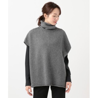 オンワード】 JOSEPH>トップス WOOL CASHMERE ポンチョ ニット ...