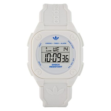 【ADIDAS 愛迪達】CITY TECH FOUR 城市科技電子錶款_AOST25031_白_42mm