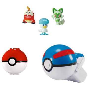 Pokémon 日本Pokmon 新對戰決戰球組(附人偶) PC27029