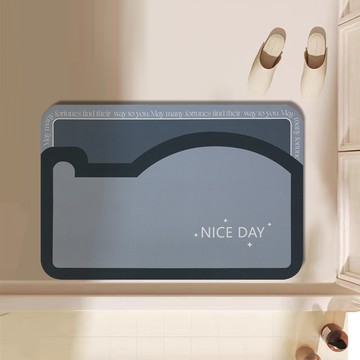 [寢室安居] 軟式珪藻土吸水止滑地墊彩印(硅藻/踏墊/吸水/止滑/速乾)