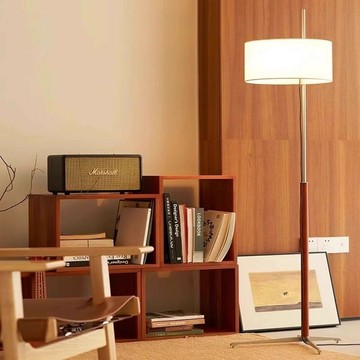 免運 可開票 燈具 落地燈 立燈 檯燈 立式燈 浮光中古落地燈客廳書房閱讀燈氛圍可調節現代簡約包豪斯侘寂 快速出貨DDD1111