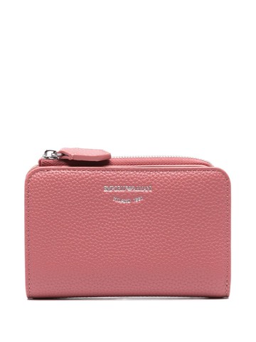 Emporio Armani - My EA logo-print wallet - women - Polyester/Polyurethane - One Size - Pink