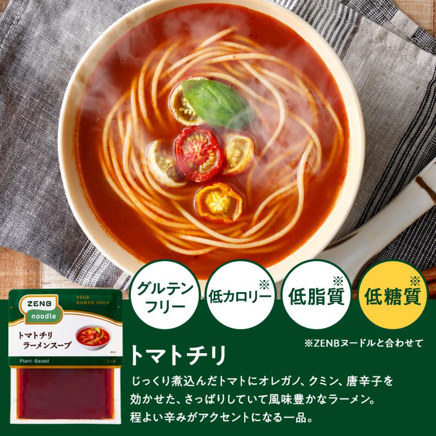 ZENB ラーメンセット ゼンブ ヌードル 丸麺 8食   グルテンフリー スープ 送料無料 ｜ 低糖質 低カロリー 動物性原料不使用 たんぱく質 食物繊維