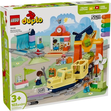 LEGO 10428 大型互動式社區列車 樂高® Duplo【必買站】樂高盒組