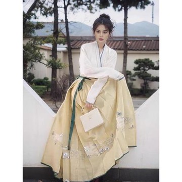 漢元素高級感新中式馬面裙夏季2026年新款復古驚艷絕美兩件套裝女