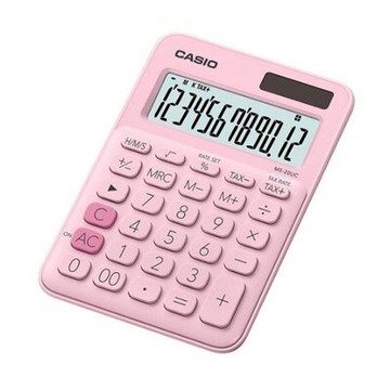 卡西歐CASIO MS-20UC 馬卡龍 12位 計算機/台