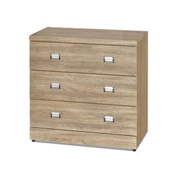 ASSARI-安迪2.7尺三斗櫃(寬80x深40x高82cm)雪松