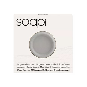 Soapi 磁吸肥皂架 環保磁吸肥皂架-沉穩灰 1st (SO204)